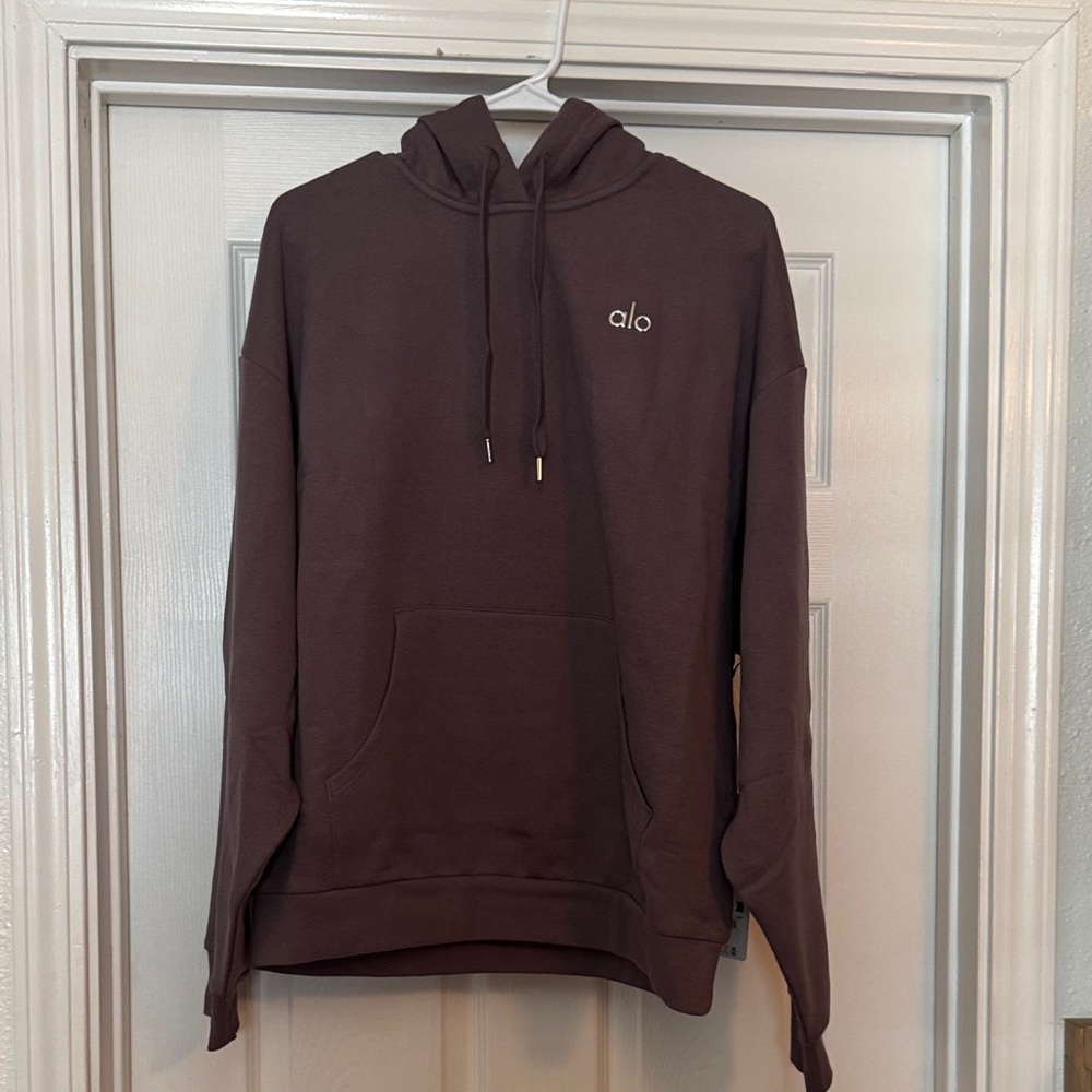 ALO Yoga Women’s Allocate Hoodie in the color Rasin.
